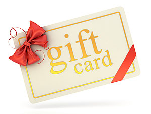 Auto One Gift Cards make great holiday gifts.