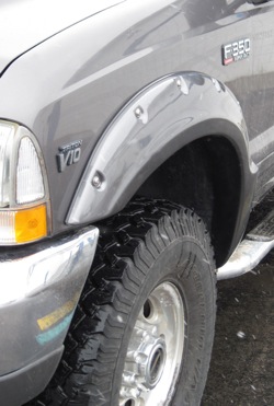 Fender Flares Recently Installed At Auto One