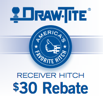 Draw-Tite Receiver Hitch Rebate
