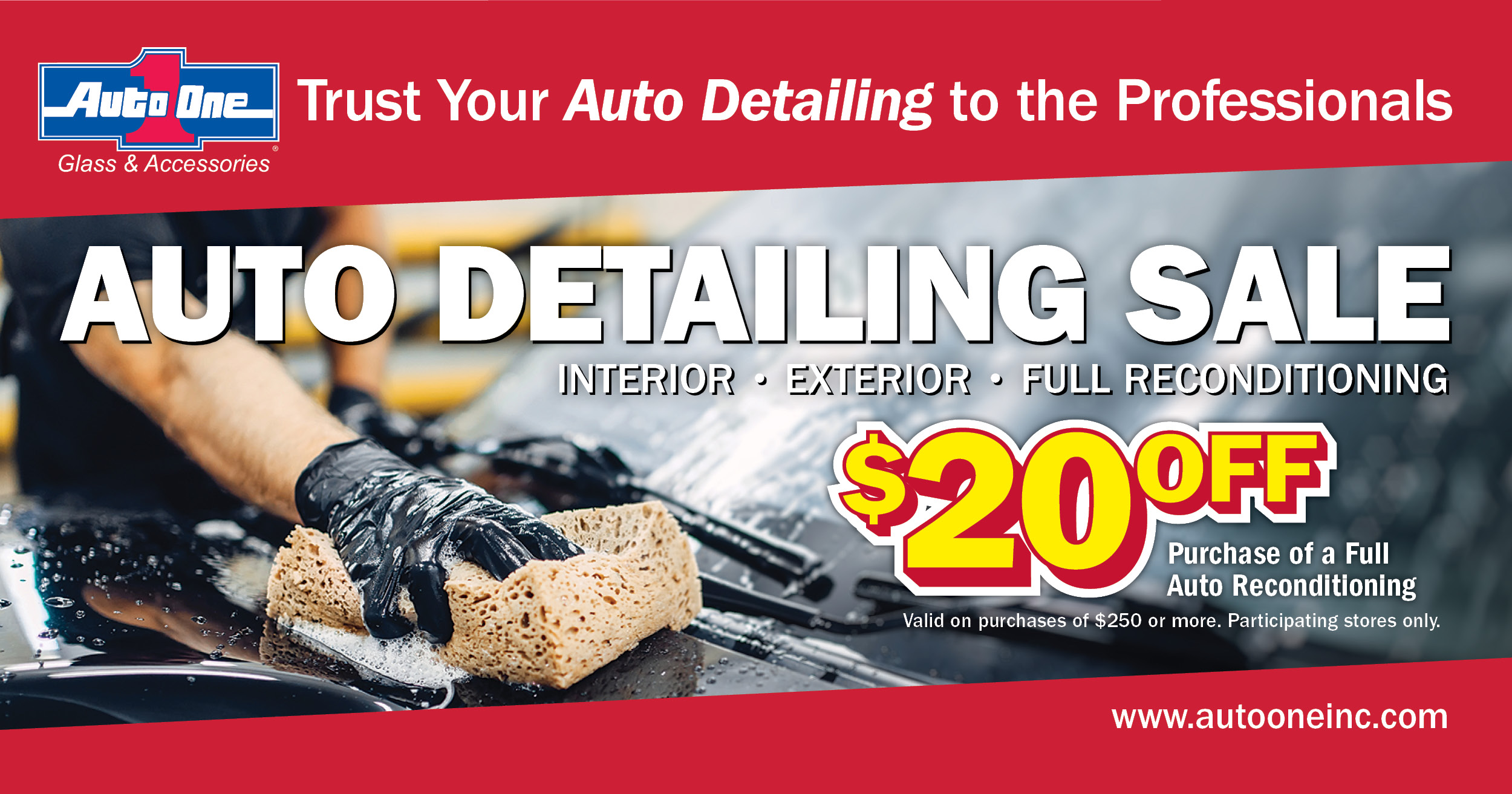Save $20 off Jeep detailing.