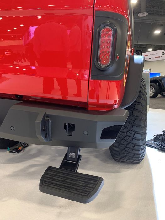 BedStep2 Retractable Truck Step by AMP Research