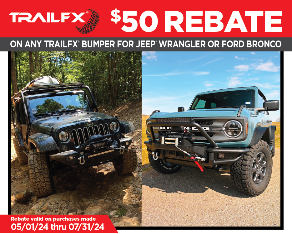 Trailfx May Rebates
